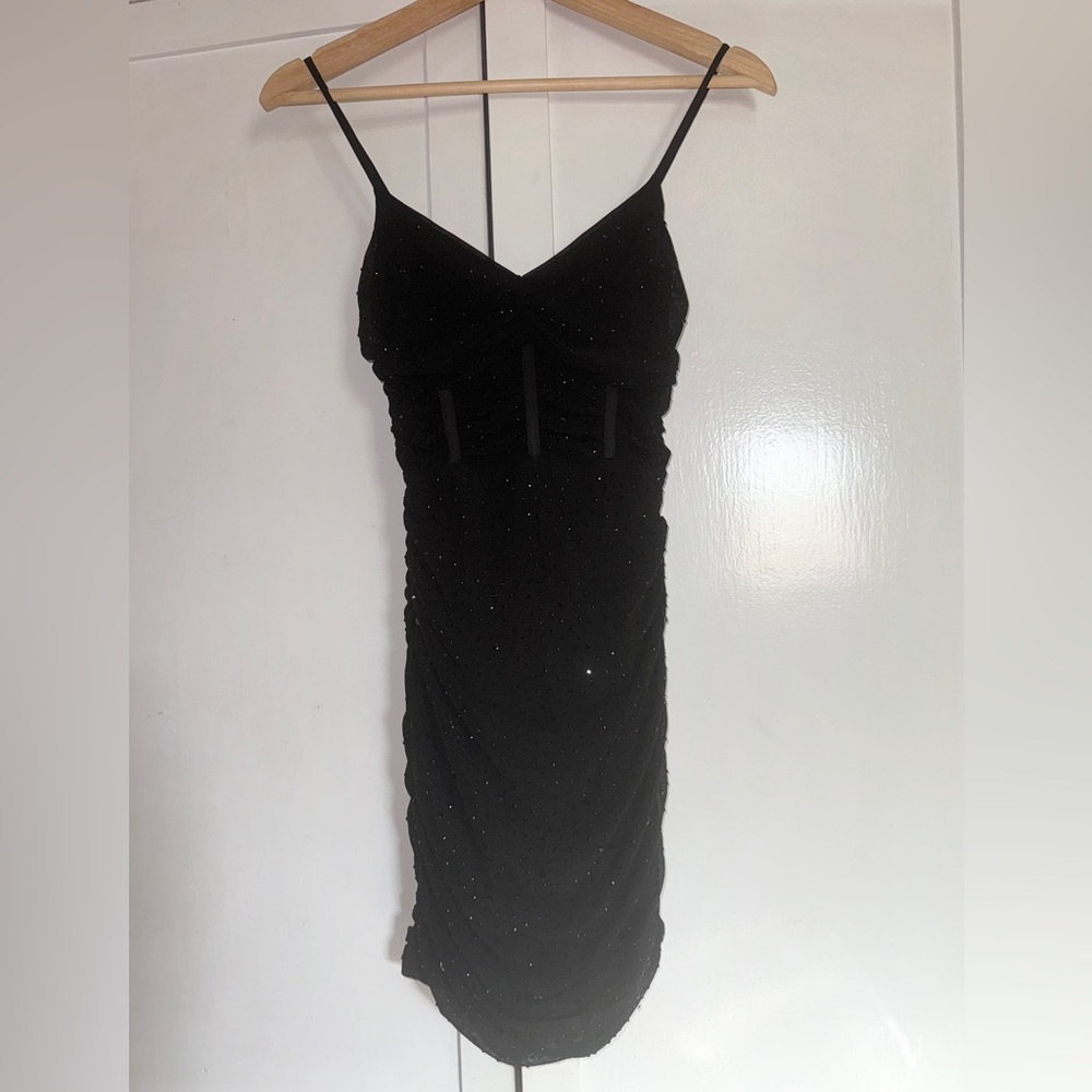 Windsor Embellished Sheer Corset Mini Dress - Picture 6 of 9
